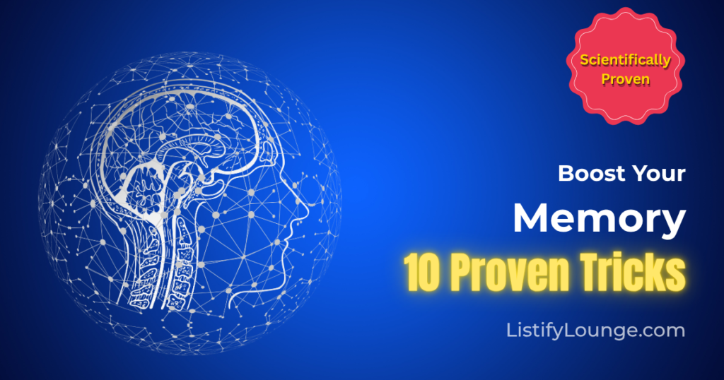 memory improvement techniques to boost brain power